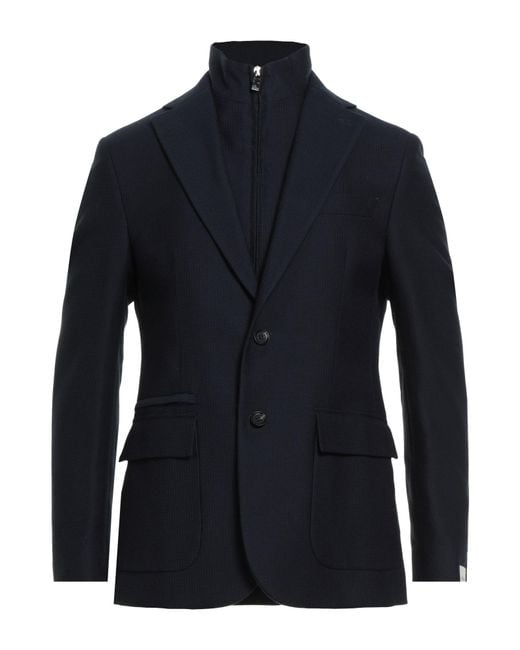 Paoloni Blue Blazers for men
