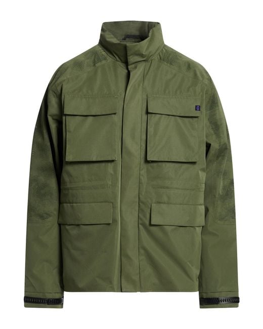 Alpha Industries Green Military Jacket Polyester for men