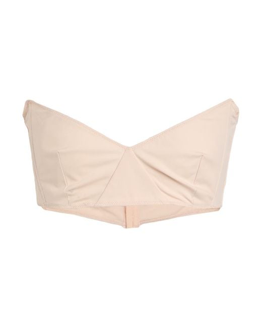 Elisabetta Franchi Natural Top Polyamide, Elastane
