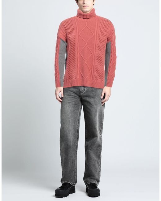 Blauer Pink Turtleneck for men