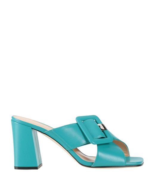 Sergio Rossi Blue Sandals