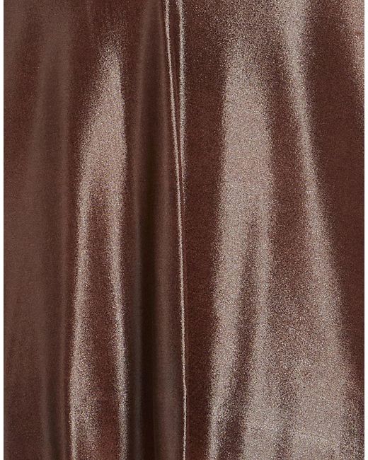 Rick Owens Brown Top Viscose, Elastane