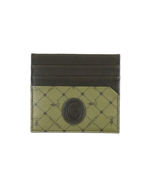 Trussardi Green Wallet for men