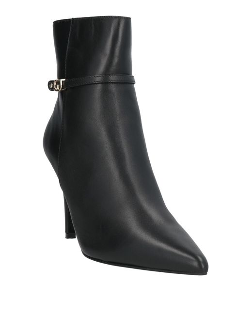 GAUDI Black Ankle Boots Leather, Synthetisches Material