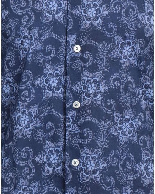Fedeli Blue Shirt for men