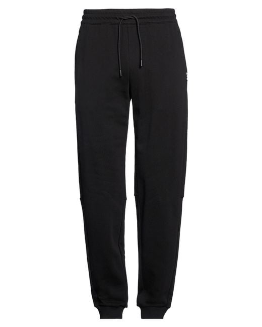 EA7 Black Pants Cotton for men