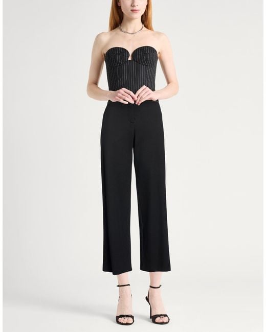Caractere Blue Pants Viscose, Polyamide, Elastane