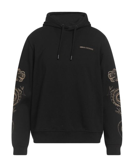 ARMANI EXCHANGE Sweatshirt in Black für Herren