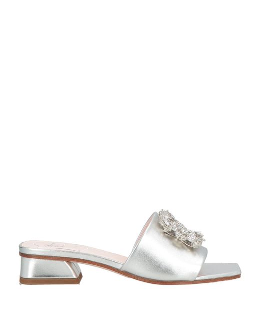 Roger Vivier White Sandals Leather