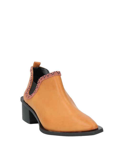 Farm Rio Brown Ankle Boots