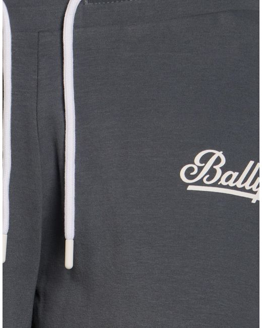 Bally Gray Pants Cotton, Elastane