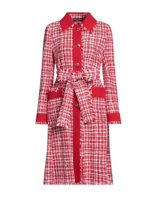 Dolce & Gabbana Red Coat