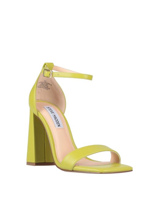 Steve Madden Yellow Sandals