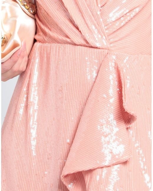 Vestido largo Elisabetta Franchi de color Pink