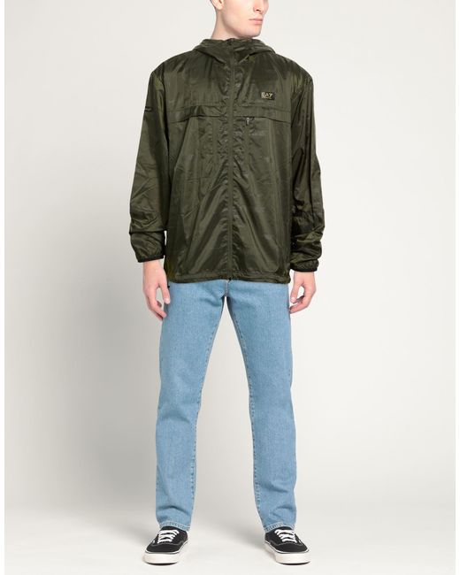 EA7 Green Jackets for men