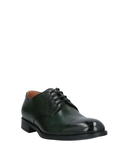 Campanile Green Lace-up Shoes for men