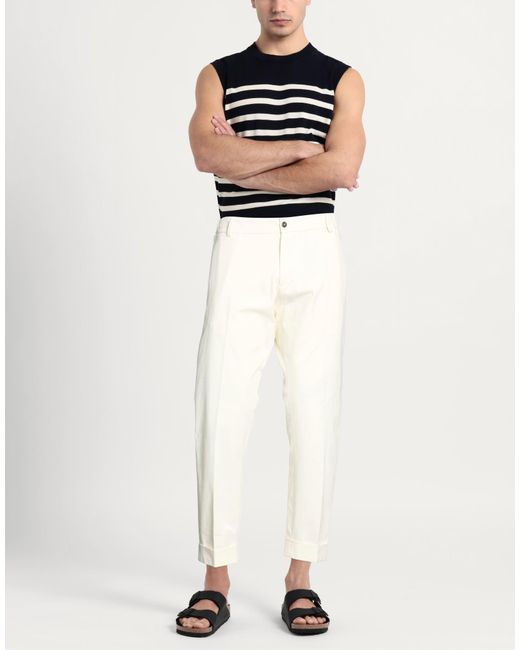 Messagerie White Trouser for men
