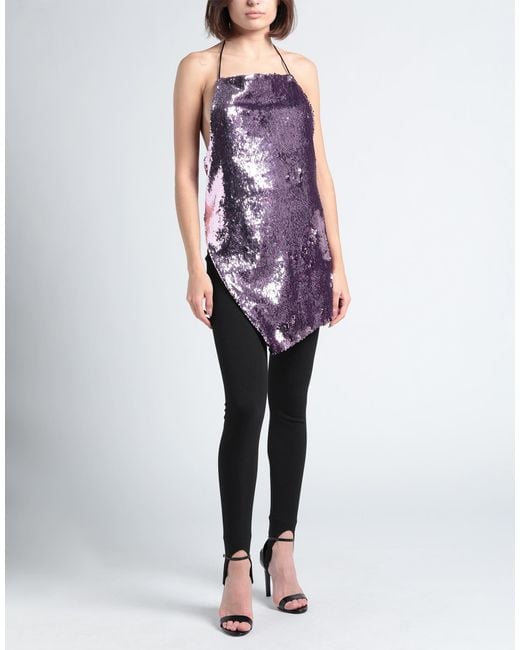 Top Marques'Almeida de color Purple