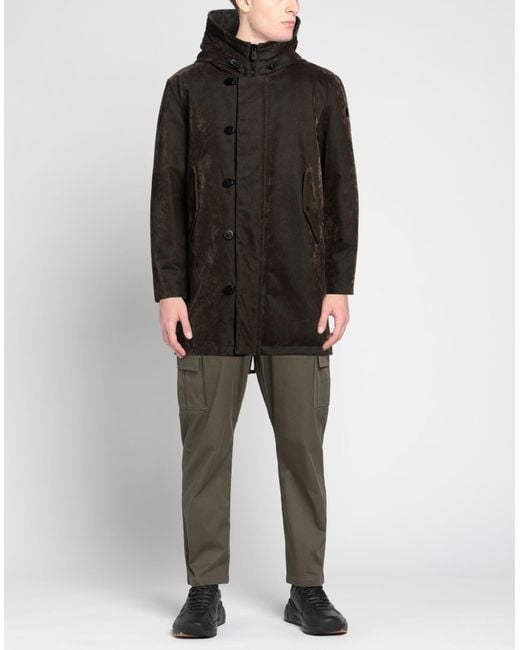 Peuterey Black Coat for men