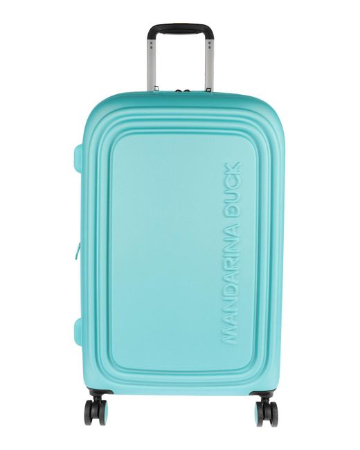 Mandarina Duck Blue Suitcase