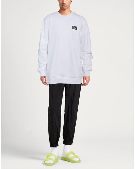 EA7 White Sweatshirt for men