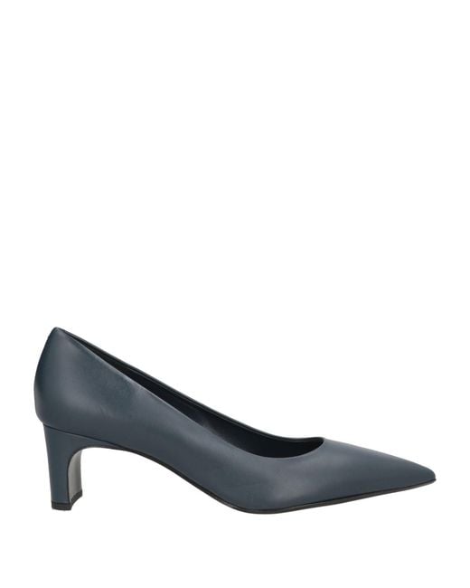 Sergio Levantesi Blue Pumps Calfskin
