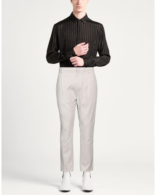 Dondup Gray Trouser for men