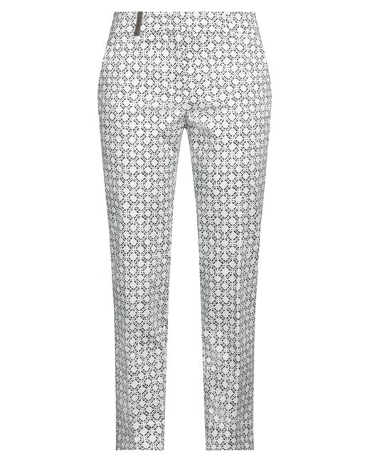 Peserico Gray Midnight Pants Cotton, Elastane