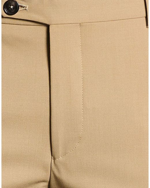 BE ABLE Natural Camel Pants Virgin Wool, Elastane for men
