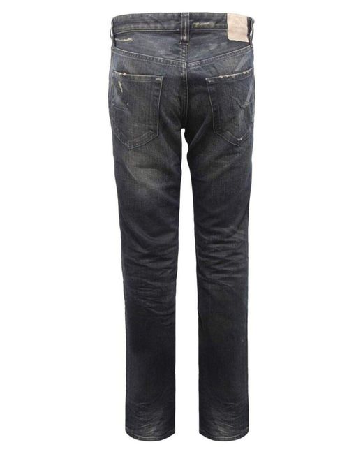 Pantalon en jean Grifoni pour homme en coloris Gray