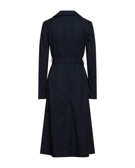 Add Blue Overcoat & Trench Coat