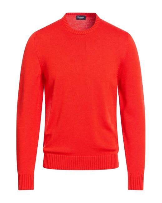 Pullover Drumohr de hombre de color Red