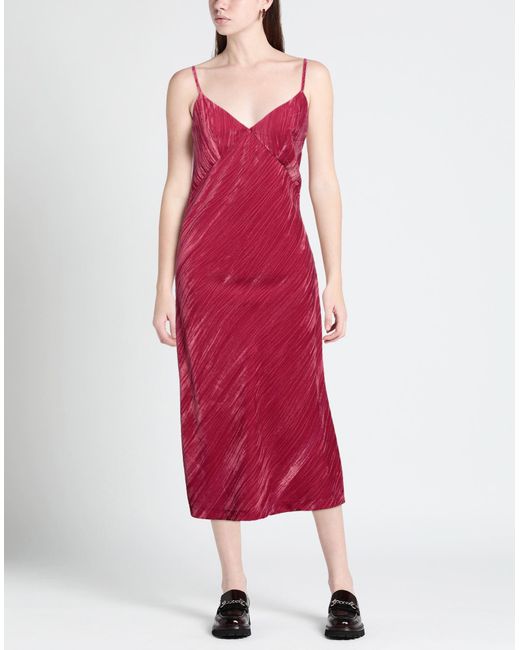 ViCOLO Red Midi Dress