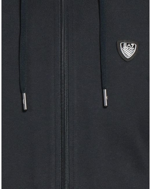 EA7 Black Sweatshirt for men