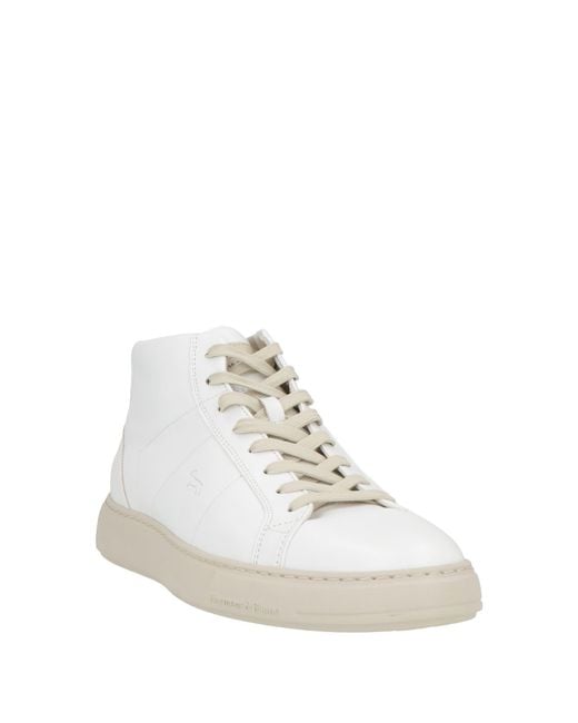 Harmont & Blaine White Sneakers Textile Fibers for men