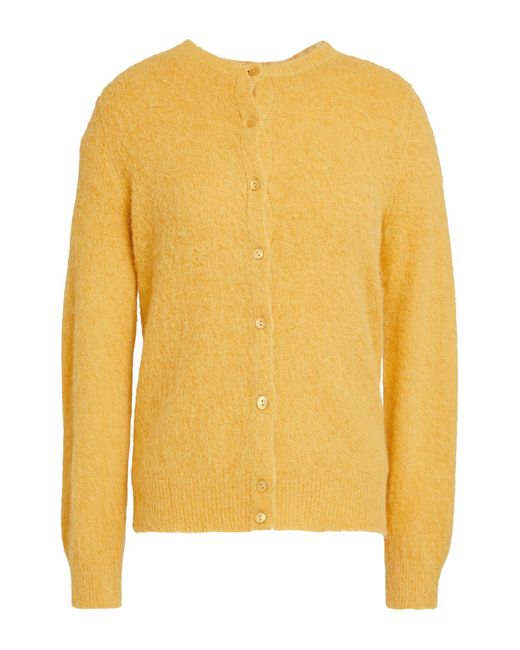 Kangra Yellow Twin Set Alpaca Wool, Polyamide, Wool