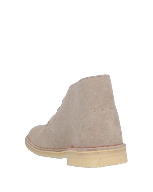 Clarks Natural Desert Boot Suede Boots