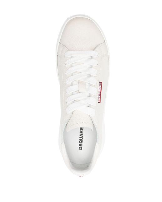 DSquared² Sneakers mit Logo-Schild in White für Herren