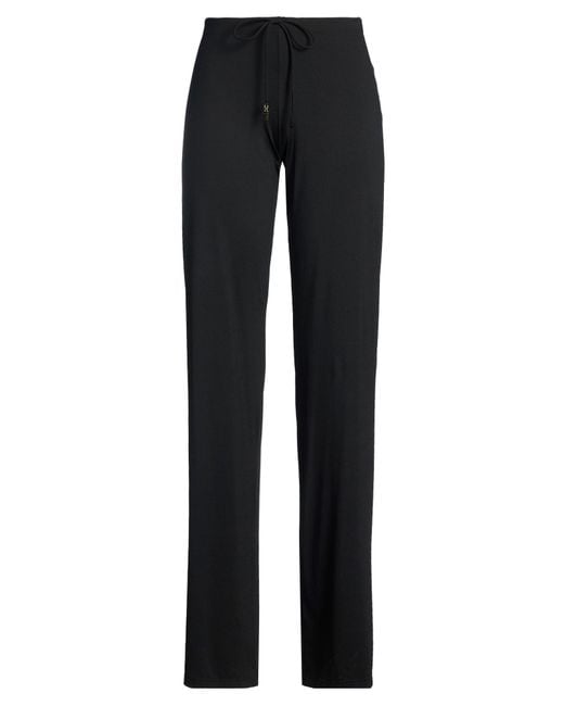 Fisico Black Pants Polyamide, Elastane