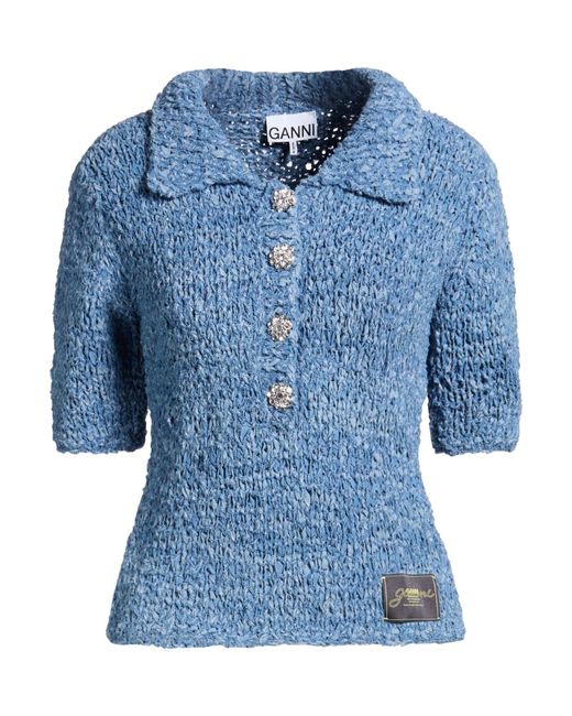 Pullover Ganni de color Blue