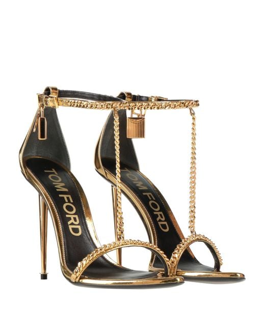 Tom Ford White Sandale