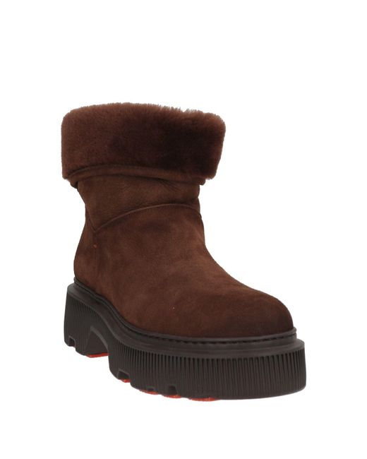 Santoni Brown Stiefelette