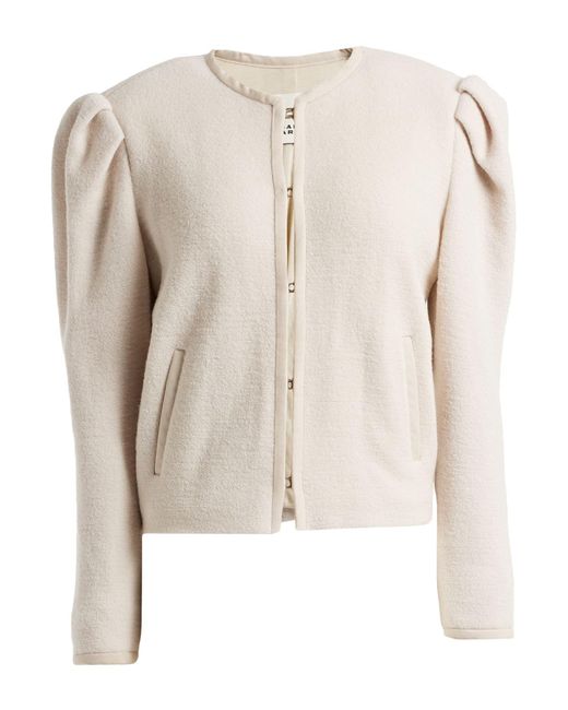 Isabel Marant Natural Jacket Virgin Wool, Polyamide