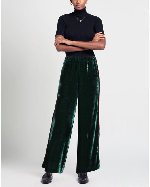 SEVENTY VENEZIA Green Trouser