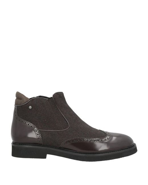 Pollini Brown Ankle Boots for men