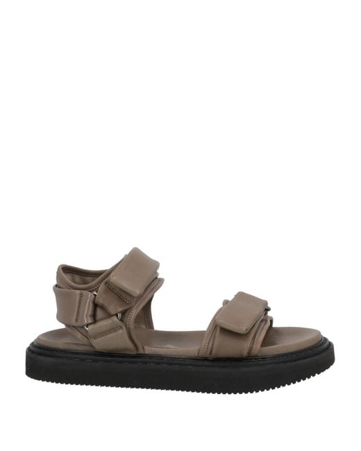 Officine Creative Green Sandals for men