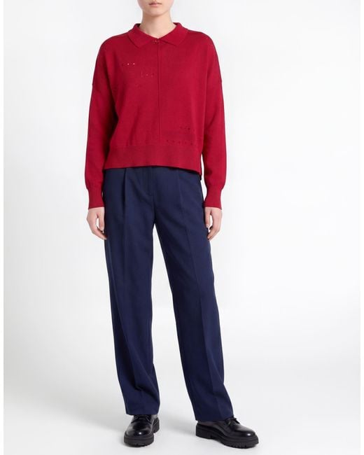 High Red Pullover