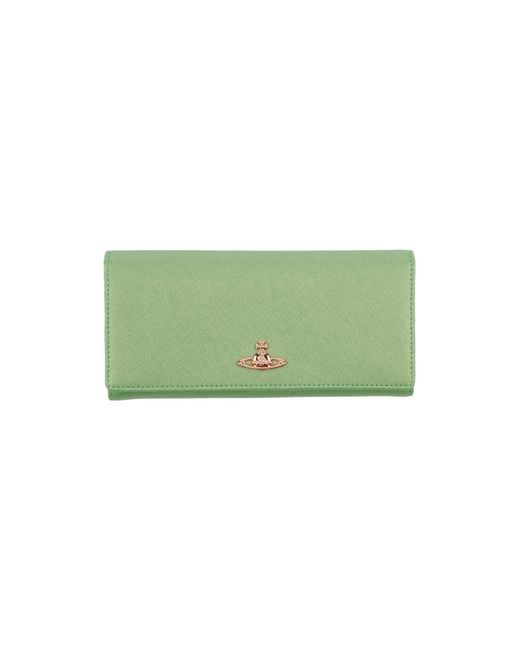 Vivienne Westwood Green Wallets