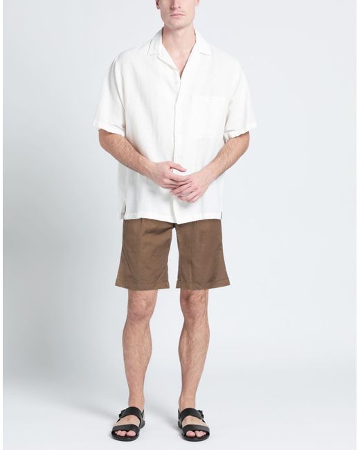 Michael Coal Brown Shorts & Bermuda Shorts for men
