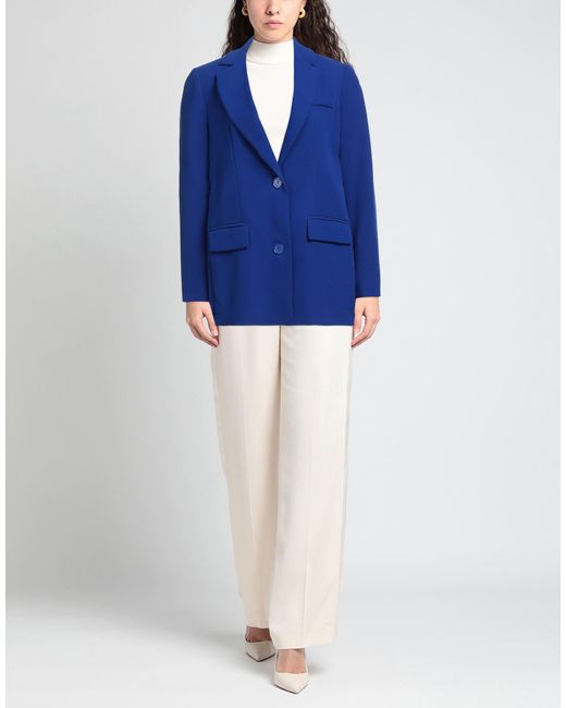 Please Blue Suit Jacket